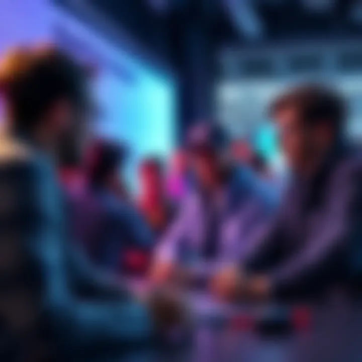 A group of people engaging in a discussion about Keeper Review experiences on a user board.