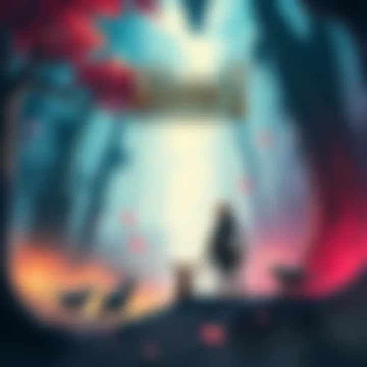 Cover art of Kena 2 featuring the main character Kena standing in a vibrant forest with magical creatures around her.