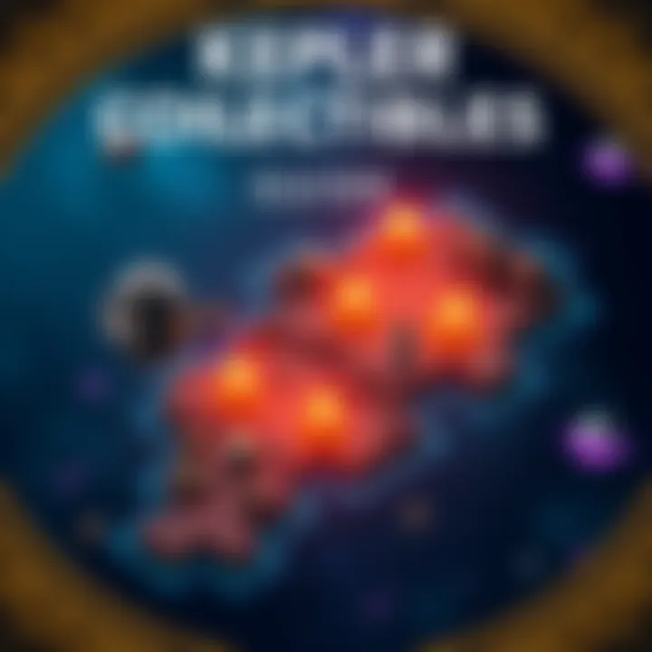 A visual guide showing locations of chests and urns in Kepler, featuring a map with marked spots for collectibles, ideal for players searching for items.