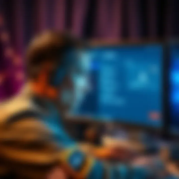 A person looking frustrated at a computer screen with key remapping settings open.