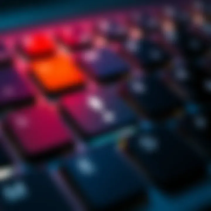 Close-up of a keyboard showing the exclamation mark key, symbolizing written communication