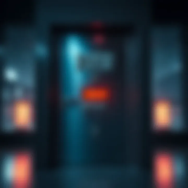 A close-up of a keypad door with the code '2023' next to the Arasaka memorial, raising questions about what is behind it.