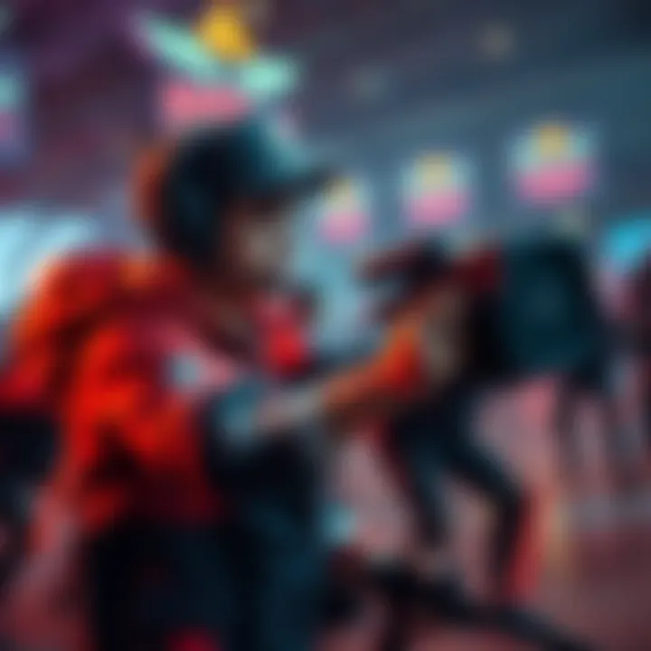 Kez, a well-known forum figure, playing as the carry in a scrim match between pro teams.