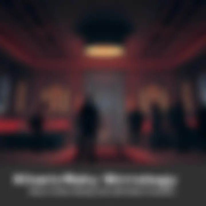 A concerned group of people discussing the potential dangers of Khan's strategy in a dimly lit room.