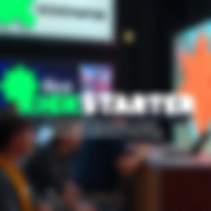 Kickstarter logo with a statement about reversing mature content guidelines, showing change in policy