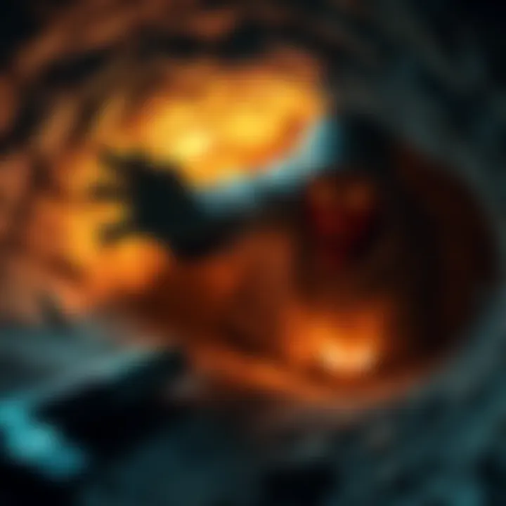 Killer Attacking from Underground A player-controlled killer surprises survivors by launching an attack from beneath the ground in a gaming scenario.