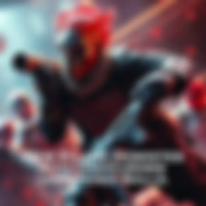 Killer Character in Action A powerful killer character dominating a game, showing strong skills and winning over survivors