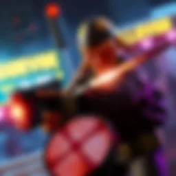 A video game character known as Hillbilly is attempting a power move instead of a basic attack while chasing a survivor.