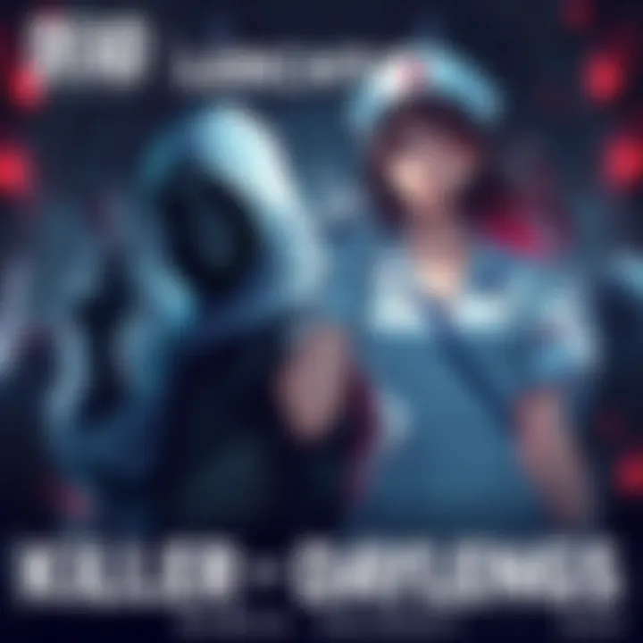 Illustration of Wraith and Nurse from Dead by Daylight, showcasing their distinct styles and personalities, representing their unique bond.