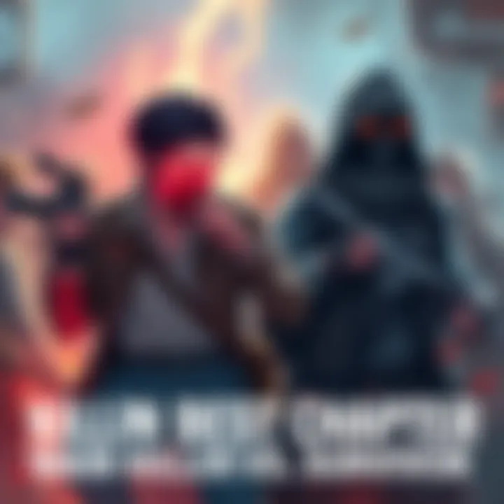 An illustration showing a main killer and an occasional survivor in a gaming scene, highlighting their distinct roles and abilities.