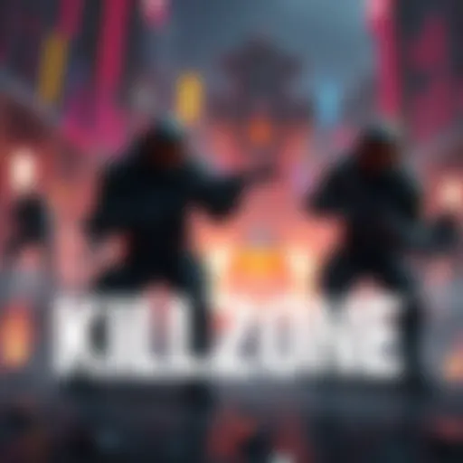 Concept art featuring futuristic soldiers in a battle setting inspired by the Killzone series