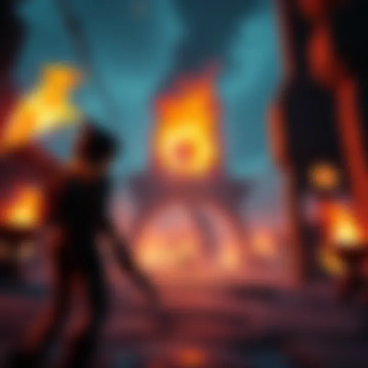 A scene from the Kiln trailer showing vibrant graphics and dynamic gameplay action.