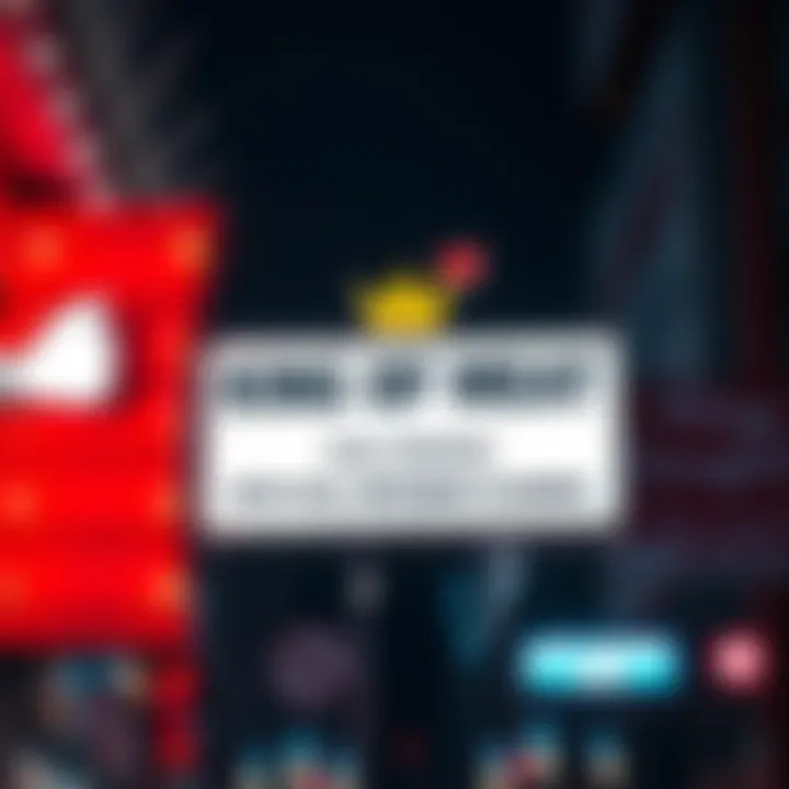 King of Meat Closure Announcement A bold sign announcing the closure of King of Meat with a refund message for customers