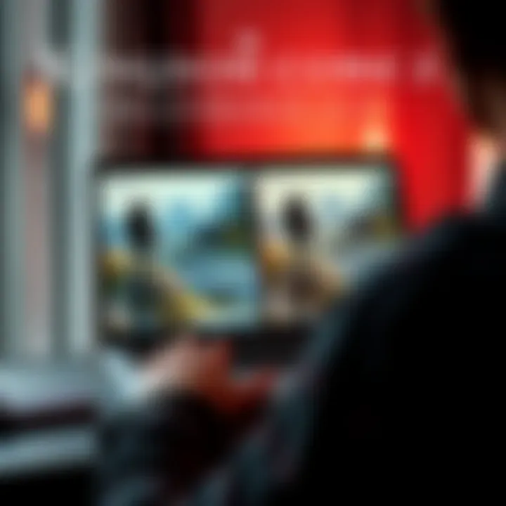 Kingdom Come Deliverance Game Comparison A player comparing Kingdom Come Deliverance 1 and 2 on a laptop, featuring gameplay screenshots of both games side by side.