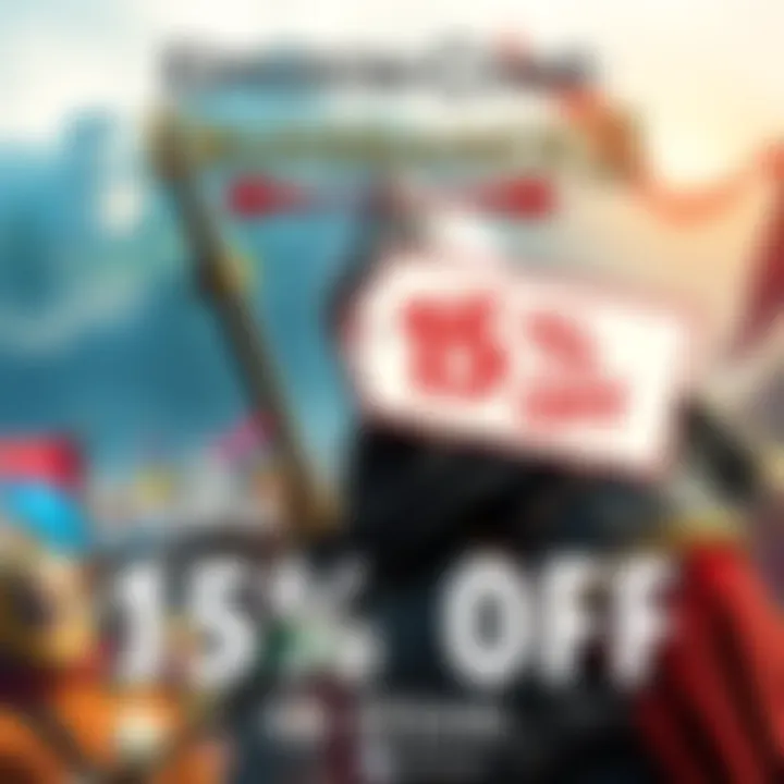 A promotional banner showing a medieval warrior ready for battle, with a 15% off tag for Kingdom Come: Deliverance II on Steam.
