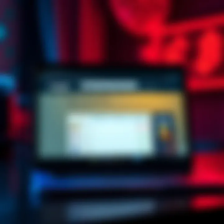 A laptop screen displaying the Kinguin website with currency options for purchasing games, showing euros and US dollars.