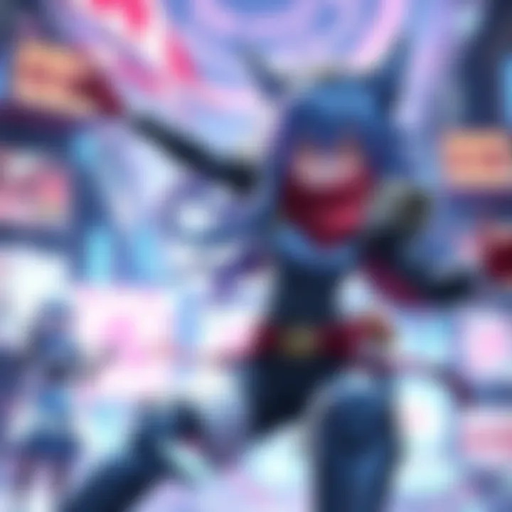 Kiriko in Action Kiriko using her abilities in the community mode, showcasing dynamic gameplay and strategic playstyles