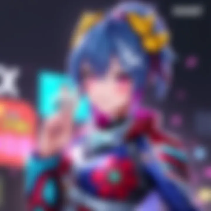 Kiriko showcasing her new skin with a vibrant design, smiling and ready for action.