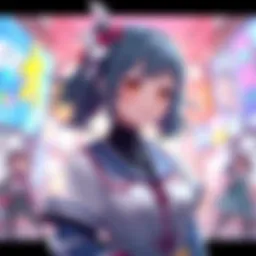 Kiriko with a soft appearance and stylish outfit, appealing to gamers.