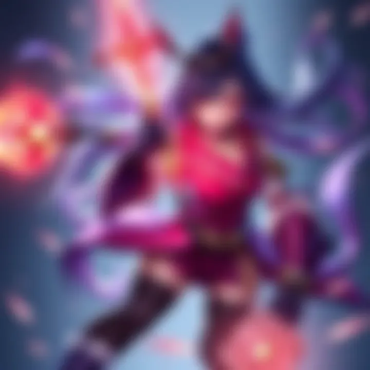 A visual representation of Kiriko adjusting her playstyle after nerfs, showcasing her new abilities in action.