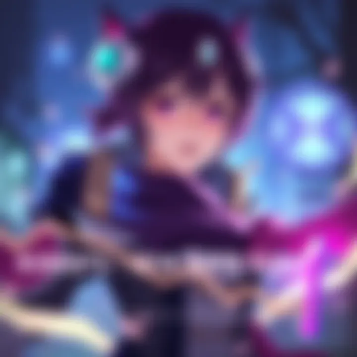 Illustration showing Kiriko, a support character in a game, looking concerned with a downward graph indicating her low win rate among support heroes