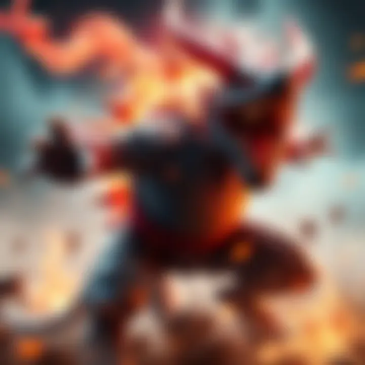 Kirin evading attacks in a battle scene, creating frustration for players