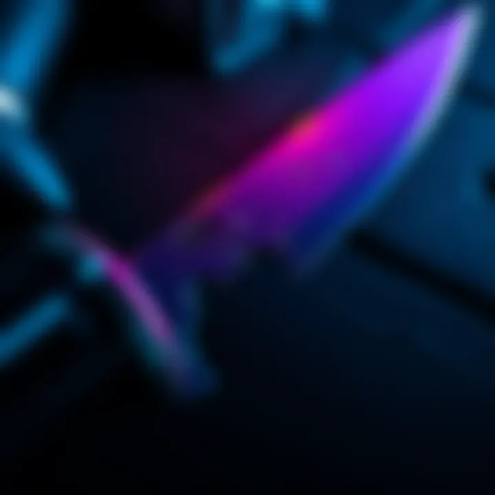 A close-up of a knife used by Chris in RE: Veronica, showing signs of wear and a choice between repair or replacement.