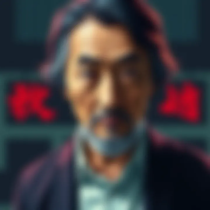 Portrait of Koji Suzuki, author known for horror novels including 'Ring', reflecting on his legacy.