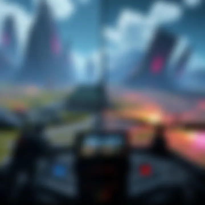 Gameplay comparison of Korean MMOs Side-by-side view of two Korean MMO games showing different progression systems, highlighting smoother gameplay in one game compared to the other.