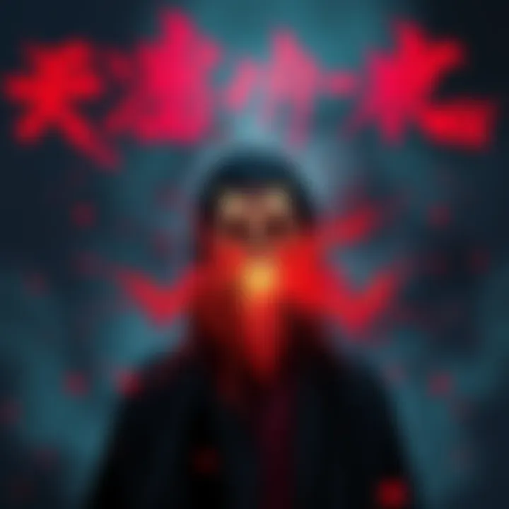 Koshi Nakanishi's Forbidden Requiem A clear image depicting Koshi Nakanishi presenting a striking piece called Forbidden Requiem, highlighting a bold artistic expression.