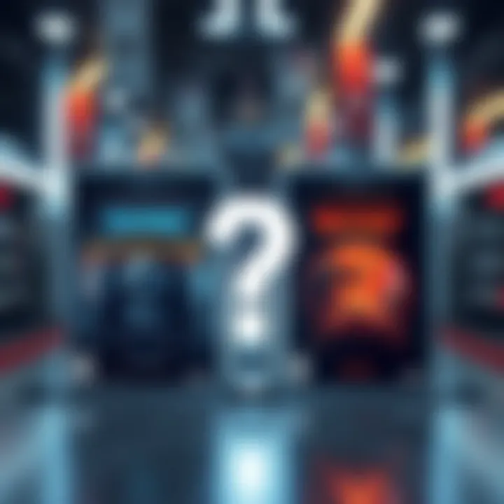 KOTOR Game Titles KOTOR 1 and 2 game covers displayed with a question mark, symbolizing their absence in the store