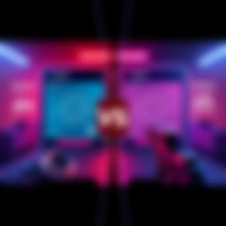 Kovaaks vs Aim Beast Comparison A side-by-side comparison of Kovaaks and Aim Beast aim trainers showcasing their user interfaces and training scenarios.