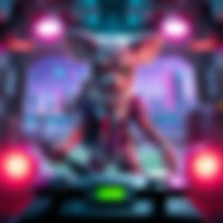 The character Krasue appears on a gaming screen, showing its unique design and features during play.