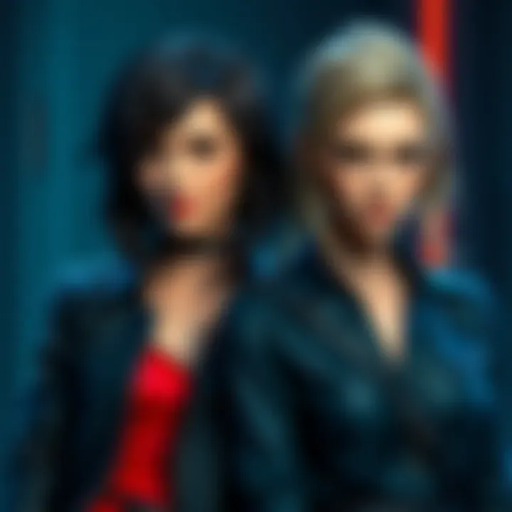 Krasue and Ellen Ripley Cosmetics Krasue character in a new outfit alongside Ellen Ripley in her Legendary outfit, both featuring unique lobby voice lines