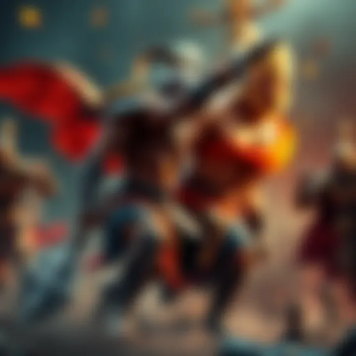 Kratos and Hercules fighting together Kratos and Hercules unite in battle against gods, showcasing their strength and determination in a fantasy setting