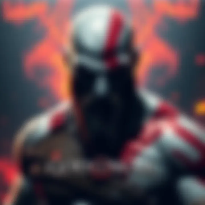 Kratos from God of War showing his new shoulder design, reflecting fan outrage over the changes