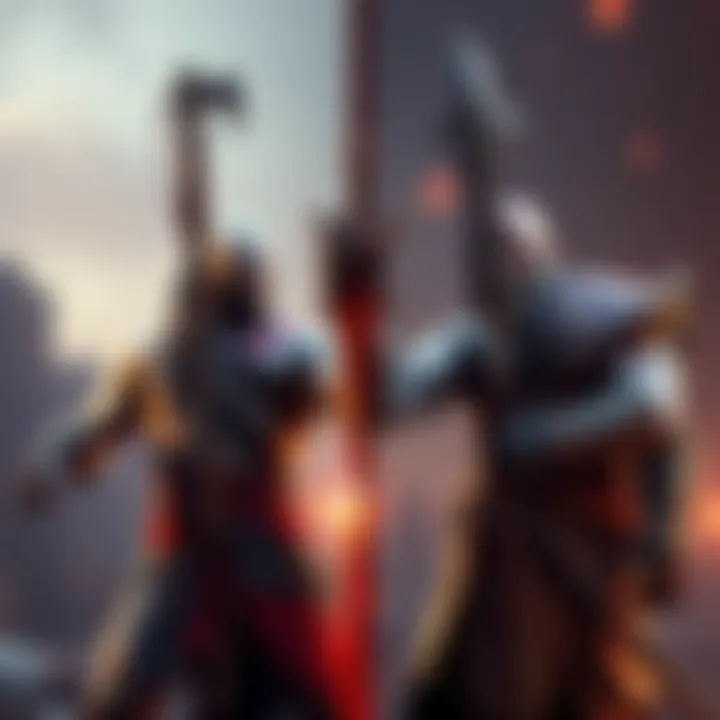 A side-by-side view of Kratos' weapons from God of War 3 and God of War Ragnarok, showcasing his combat gear and unique designs.