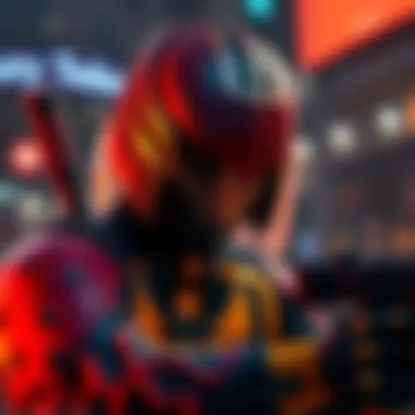 Krauser's Gameplay Scene Krauser character shown with a transparent effect during a cut scene in a video game