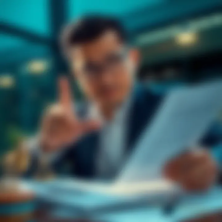 Kuihman analyzing legal documents with a concerned expression, highlighting flaws in Emiru's defense against Mizkif's lawsuit