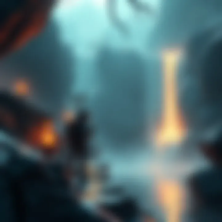 A player character in Kulebra Souls of Limbo searching for the fourth bottle near a waterfall