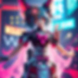 A colorful costume inspired by Kureha from Sound Voltex, showcasing creative details and personal touches.