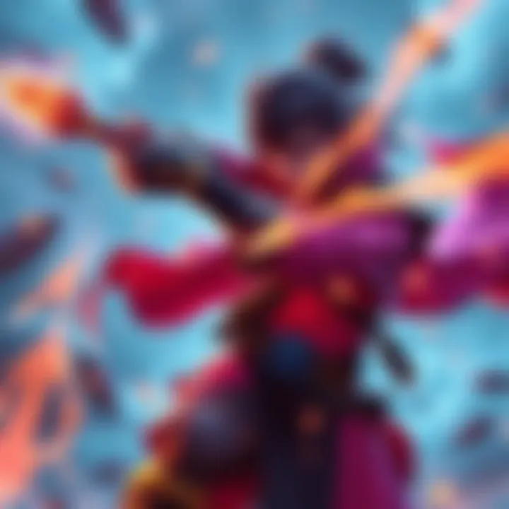 Kurisagama in Action A character skillfully uses the kurisagama to defeat an enemy in a snake mission, with a glowing energy effect representing attunement removal.