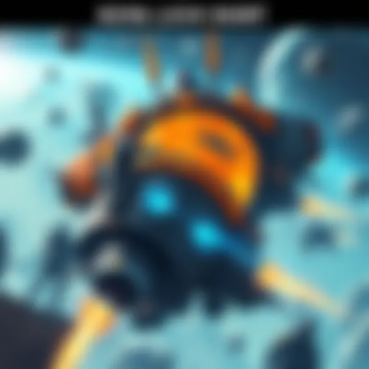 A player character with a Railjack spaceship hunts for a Kuva Lich, surrounded by space scenery and crew members ready for action.