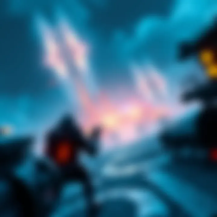Screenshot showcasing impressive graphics and gameplay elements from KVLT