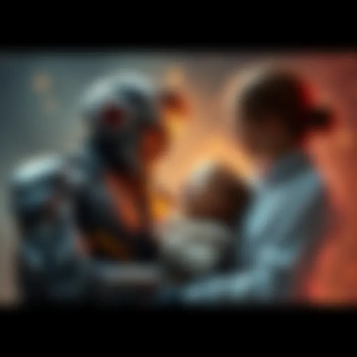 Kyborg with his family in a moment of joy, unaware of the impending tragedy that will change everything.