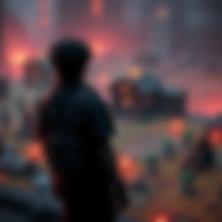 A character inspired by L Lawliet standing alone, analyzing generator progress on a game map, with dark colors and strategic elements around.