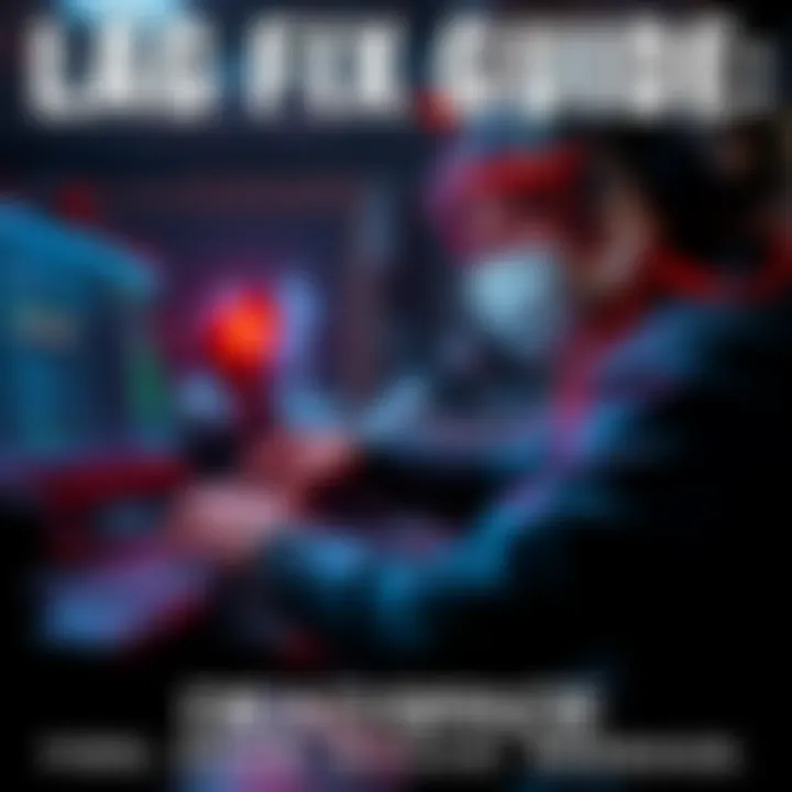 A gamer adjusting settings on a console while playing Dead Space Remake, looking focused on fixing lag issues