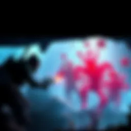 A scene showing the escalation of the Lambert infection from Gears of War 2 to Gears of War 3, highlighting the transition from a controlled outbreak to widespread chaos.