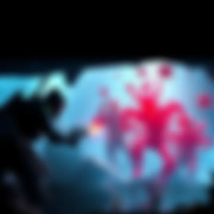 A scene showing the escalation of the Lambert infection from Gears of War 2 to Gears of War 3, highlighting the transition from a controlled outbreak to widespread chaos.