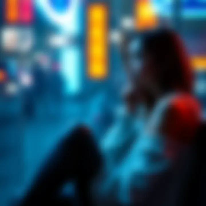 Lara sits thoughtfully, contemplating her fans' obsession and personal boundaries.